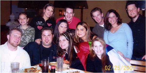 Erin and Friends celebrating Erin's 30th birthday!