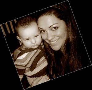 Gavin is 8 Months - cute picture Jamiel!