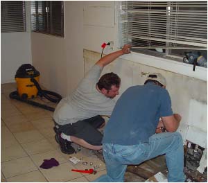 Shawn and George tear down the walls...