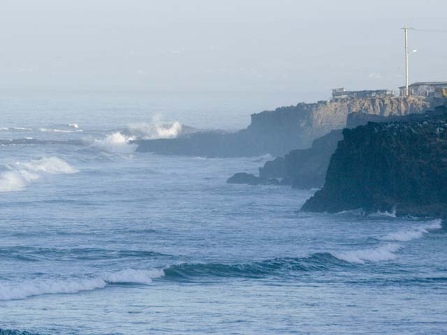 Misty Baja Coast